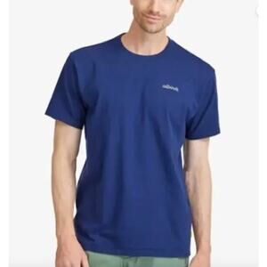 Allbirds NWT Men's Deep Navy Blue All Good Cotton Logo T-Shirt Size XS